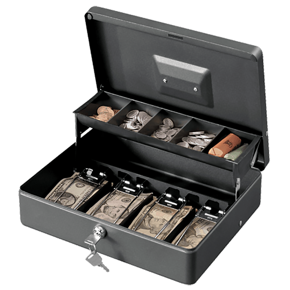 Sentry Deluxe Cash Box DCB-12ML – Secure Locking Cash Storage | SKU: DCB-12ML