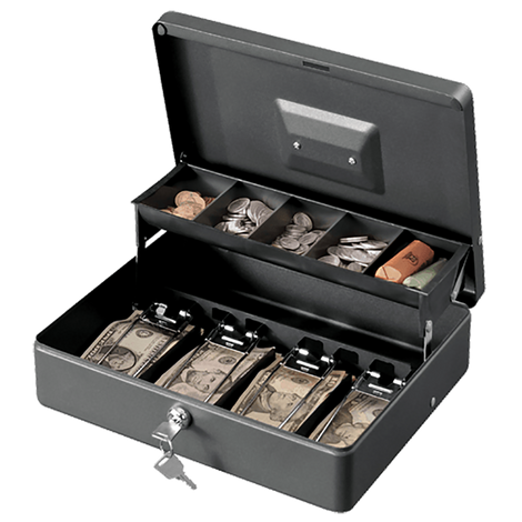 Sentry Deluxe Cash Box DCB-12ML – Secure Locking Cash Storage | SKU: DCB-12ML