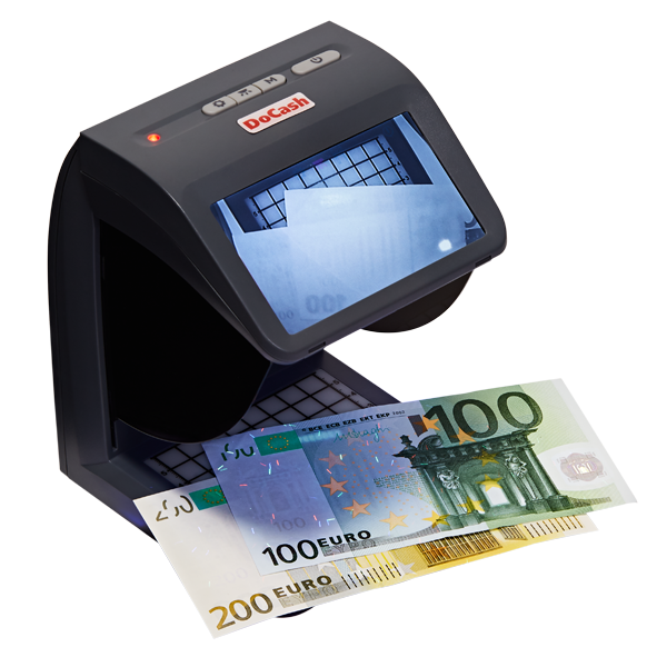 DoCash mini Combo Compact Banknote Detector, SKU DoCash mini Combo, Professional Currency Verification Equipment