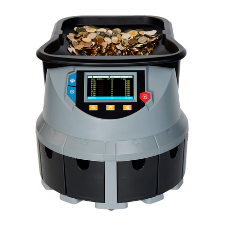 DoCash 953 Coin Sorter, Professional Bank-Grade Coin Counter, SKU DoCash 953