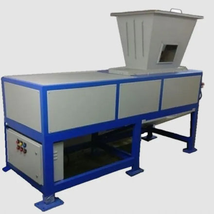DS4005 Dual Shaft Industrial Shredder with 400mm Feed Width, 5HP Motor & 150kg/hr Capacity