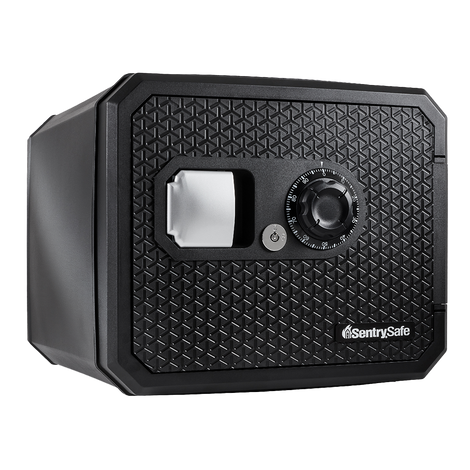 Sentry Fireproof & Waterproof Safe with Dial Combination & Override Key FPW082KS