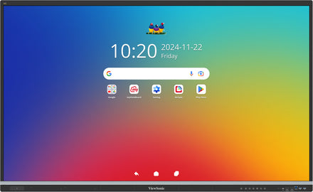 Viewsonic 65" 4K 16:9 Android EDLA ViewBoard interactive flat panel display