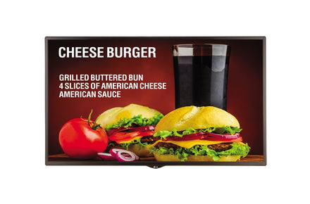 LG Digital Signage IPS-Type LCD Full HD Display 65", Brightness 450cd/m², 24/7 Operation, 65SM5KD