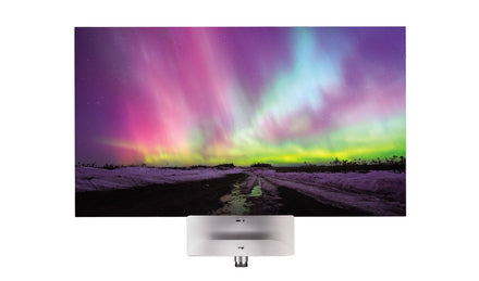 LG 55EH5C-S flat OLED digital signage display with signage box