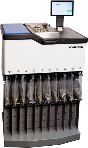 ICX Active-9 High Speed Coin Sorter | SKU: ICX Active-9 | Scan Coin