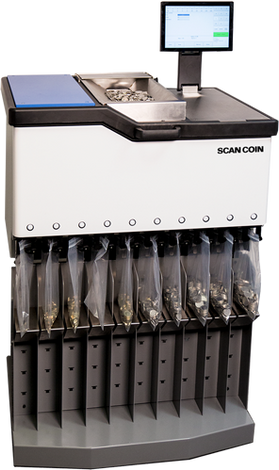 ICX Active-9 High Speed Coin Sorter | SKU: ICX Active-9 | Scan Coin