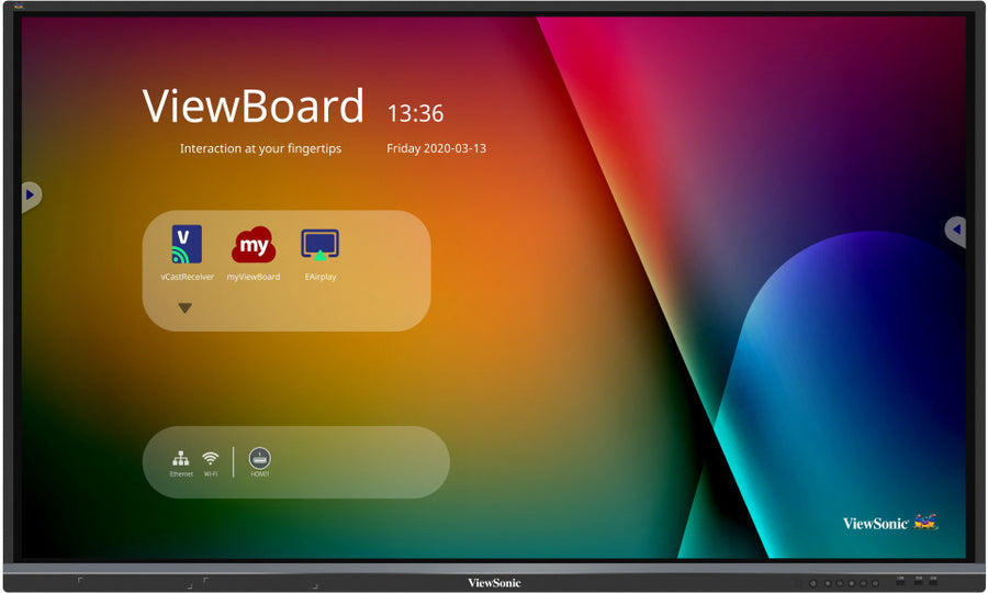 Viewsonic IFP6550 Gen 5 65” 4K ViewBoard Interactive Display