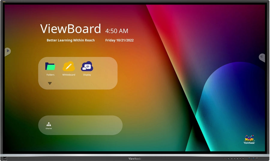 ViewSonic ViewBoard 7550-5F 75-inch 4K interactive flat panel