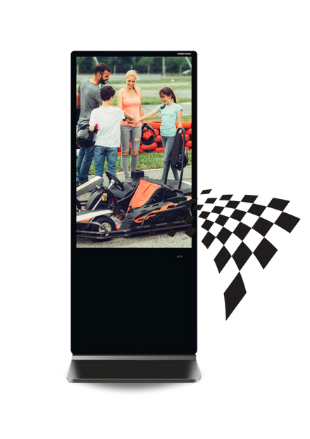 Specktron 55" Floor Standing Digital Kiosk – DKS2-55AP