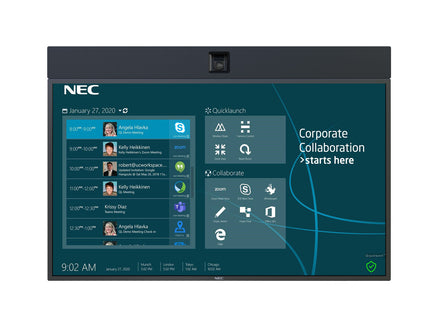 NEC 55” InfinityBoard 2.1 QL – Advanced 4K UHD Interactive Display for Business & Education