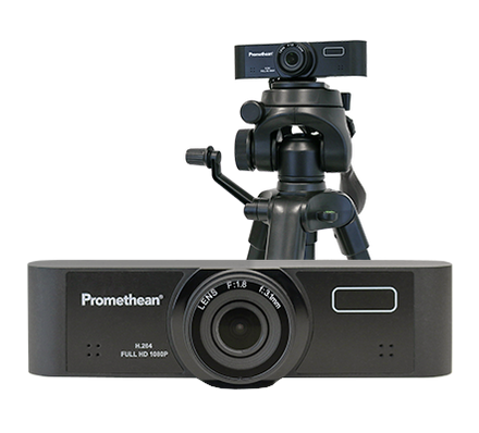 Promethean Distance Learning Bundle webcam with tripod and extension cable