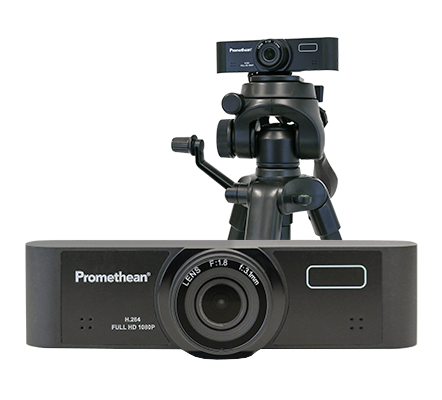 Promethean Distance Learning Bundle webcam with tripod and extension cable