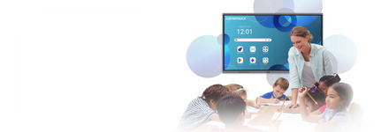 Clevertouch Pro Series 3 65-inch interactive flat panel with 4K display and infrared touch
