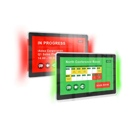 IAdea XDS-1088-A 10.1” All-In-One Advanced Interactive Room Panel | Smart Meeting Room Display