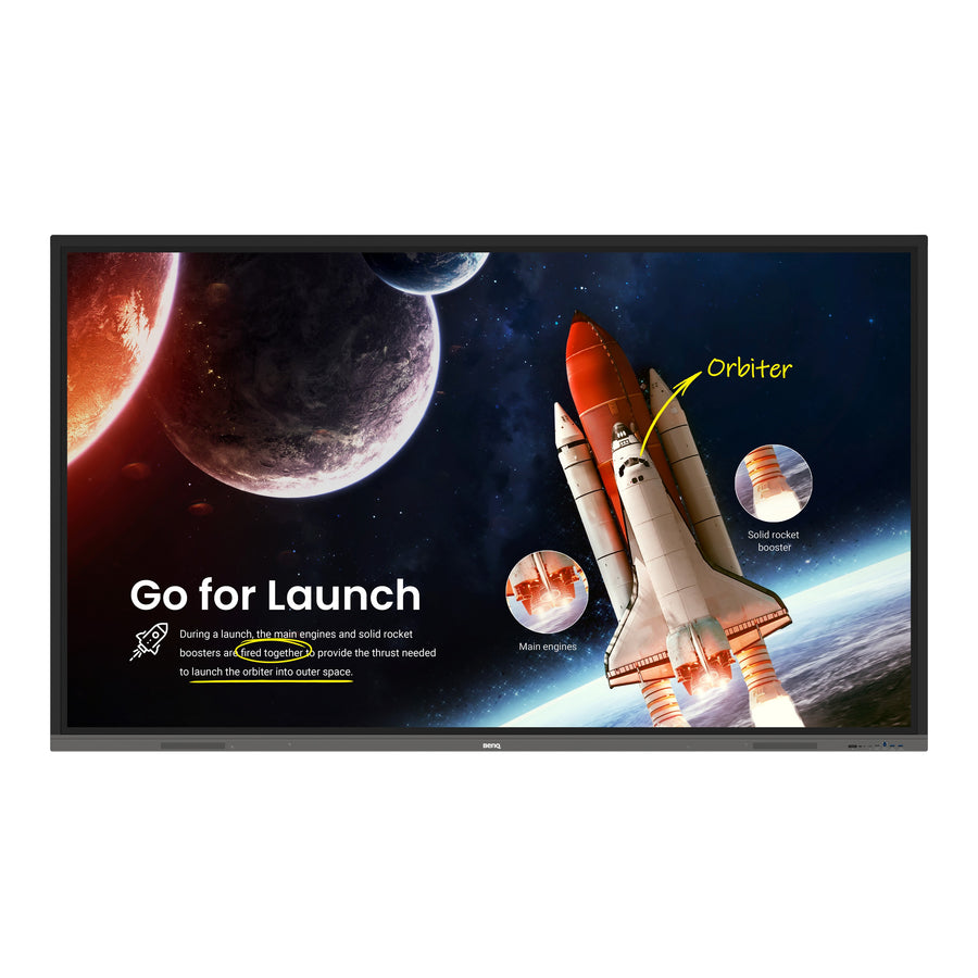BenQ RE9803 98-inch interactive flat panel with 4K UHD display