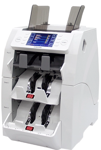 Scan Coin SC-8330 Note Counter & Sorter | SKU: SC-8330