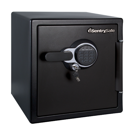 Sentry Digital Fire/Water Safe SFW123GTC – Waterproof & Fireproof Security Safe | SentrySafe