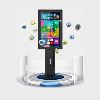 Trend 21.5" Stylish Hand Sanitizer Digital Signage Kiosks – TD-215SKF5