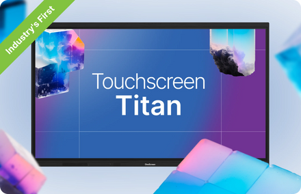 OneScreen Touchscreen Titan Business 65 interactive flat panel