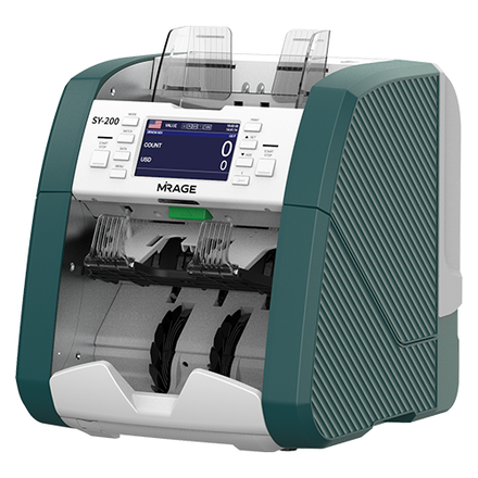 MIRAGE SY-200 Supreme Two Pocket Banknote Discriminator & Fitness Sorter | SKU SY-200