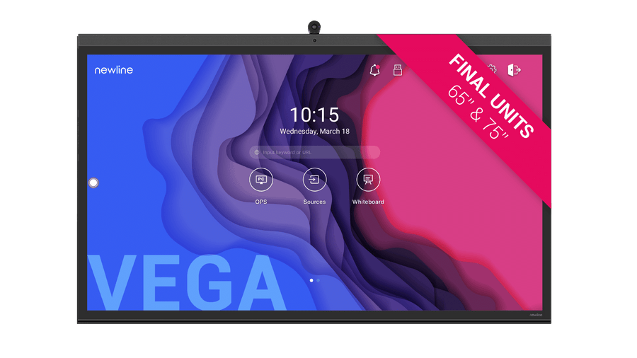 Newline Vega 86-inch interactive flat panel display