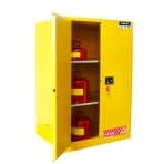 SAI-U SC0090Y 90-Gallon Double Door Flammable Safety Cabinet