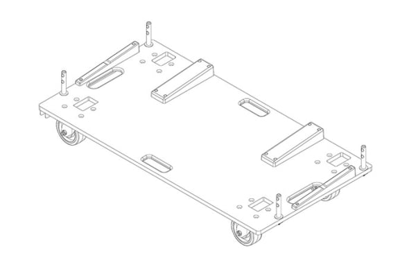 JBL VTX-V25-VTC Vertical Transporter
