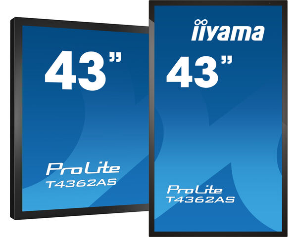 All-in-one PCAP Interactive Display inspired by technology and designed for creative spaces and sharing – ProLite T4362AS-B1