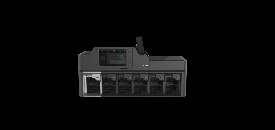 GL-6(5+1) Multi-Pocket Fitness Sorter, SKU GL-6(5+1) – Lidix Currency Sorting Machine