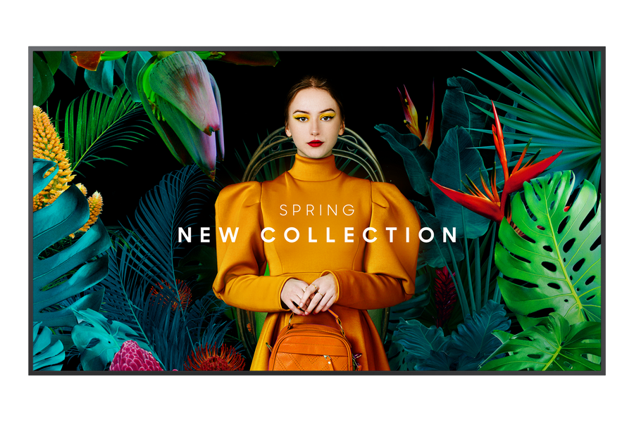 Samsung QM50C 50" Dynamic Crystal Color Display UHD Digital Signage for Business