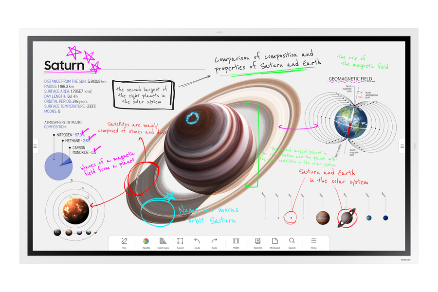 Samsung Flip Pro 55" – Interactive Display (Model: LH55WMBWBGCXZA)