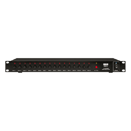 Ahuja SSW16M 16 Channel 1x100V Input Mixer Zone Selector