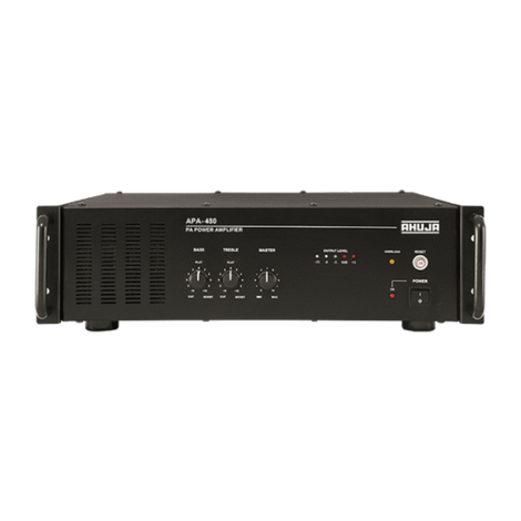 Ahuja Radios APA-480 PA Power Amplifier