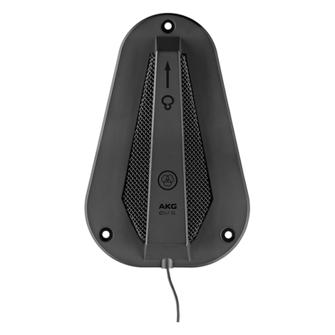 AKG C547 BL Hyper Cardioid Professional Boundary Layer Microphone