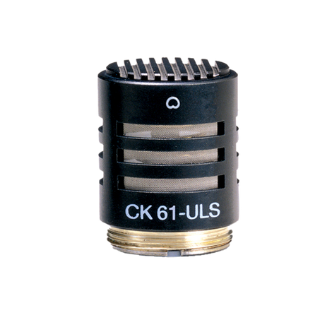 AKG CK61 ULS Reference Cardioid Condenser Microphone Capsule