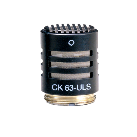 AKG CK63 ULS Reference Hypercardioid Condenser Microphone Capsule