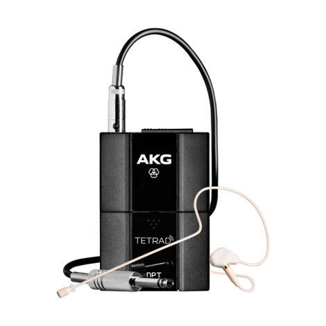AKG DPT Tetrad EU Professional Digital Pocket Transmitter
