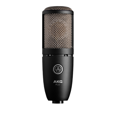 AKG P220 Large Diaphragm Cardioid Condenser Microphone Black