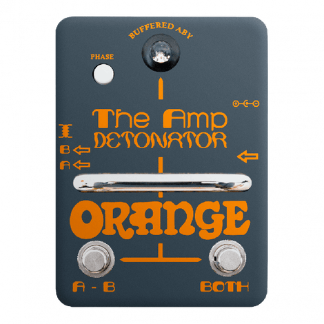 Orange Amp Detonator Buffered WIth ABY Switcher
