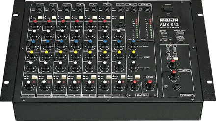 Ahuja AMX812 Echo Reverb Effects Audio Mixer