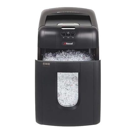 Buy Rexel Auto+ 130X Cross Cut Shredder in Dubai, Sharjah, Abu Dhabi, Ajman, Al Ain, Ras Al Khaimah, Fujairah, Umm al Quwain, UAE
