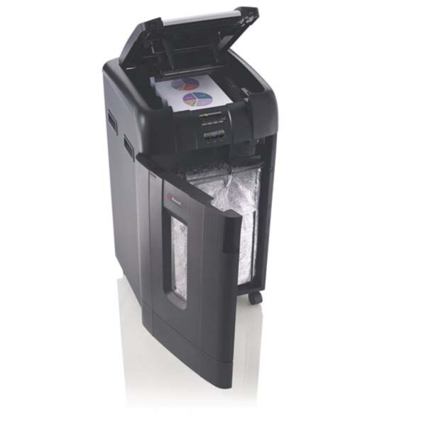 Buy Rexel Auto+ 750M Paper Shredder in Dubai, Sharjah, Abu Dhabi, Ajman, Al Ain, Ras Al Khaimah, Fujairah, Umm al Quwain, UAE