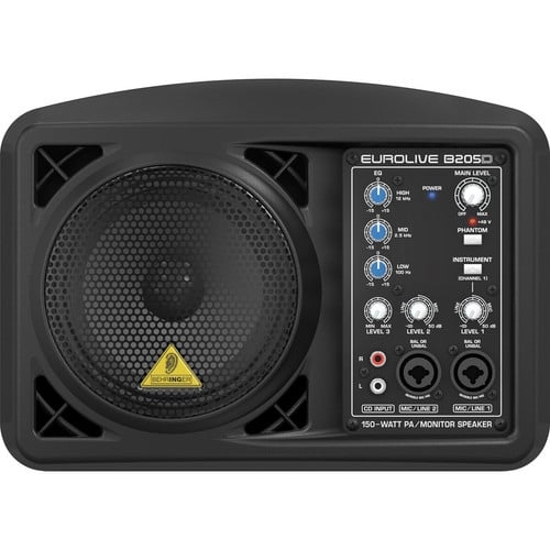 Behringer B205D Ultra-Compact 150-Watt PA/Monitor Speaker System