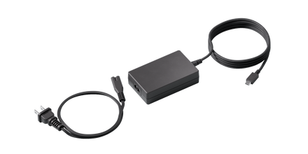 Logitech Extend 100W USB-C charger for the table side box