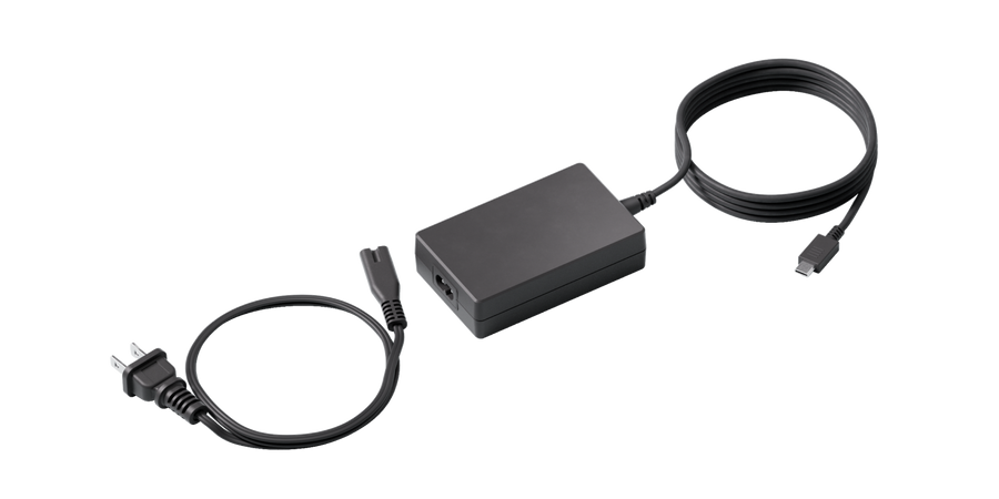 Logitech Extend 100W USB-C charger for the table side box