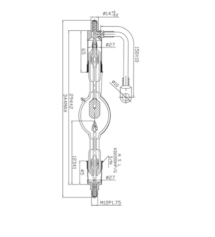 Barco SLM G10 / Replacement Lamp XD2200HP/G