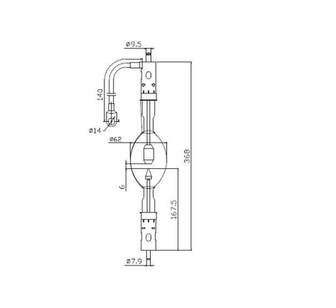 Barco DP-3000 / Replacement Lamp XD4500HP/G