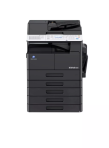 Konica Minolta bizhub 225i 22/8 PPM Monochrome Printer with Copy, Scan, and Fax for Small Offices Monochrome Printer