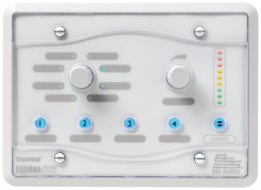 BSS Soundweb London BLU-8-V2-WHT Programmable Zone Controller